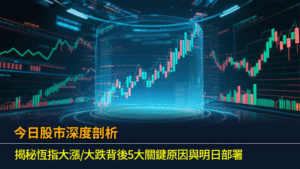 今日股市深度剖析：揭秘恆指大漲/大跌背後5大關鍵原因與明日部署