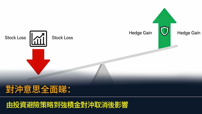 對沖意思全面睇：由投資避險策略到強積金對沖取消後影響 (2026分析)