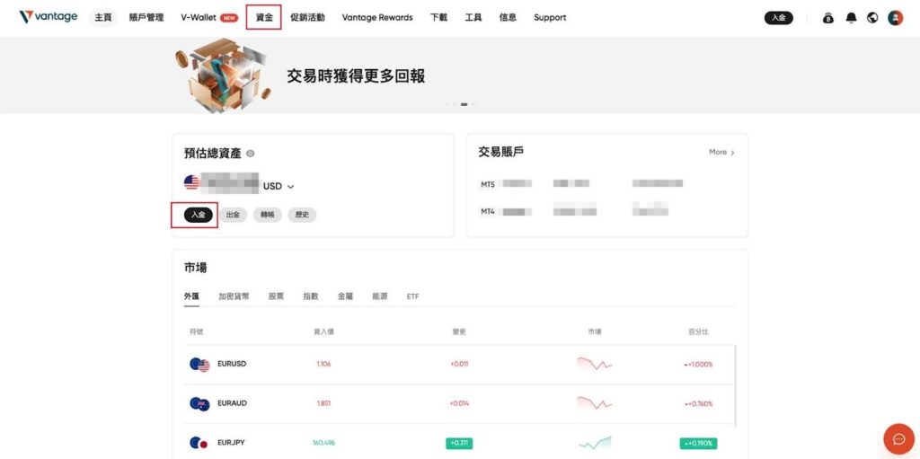 Vantage 出金入金全攻略 2026:加密貨幣/信用卡/國際電匯實測教學 1 Vantage 出金入金全攻略 2026:加密貨幣/信用卡/國際電匯實測教學